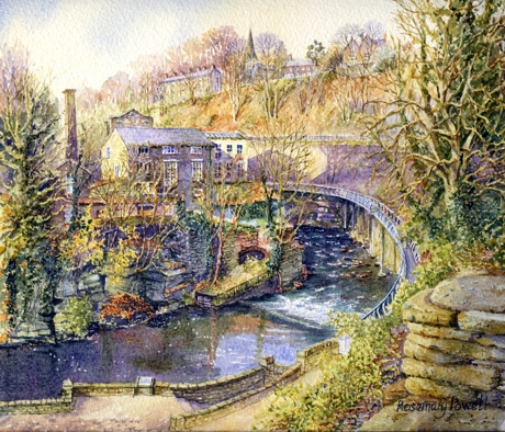 New Mills Millenium Bridge